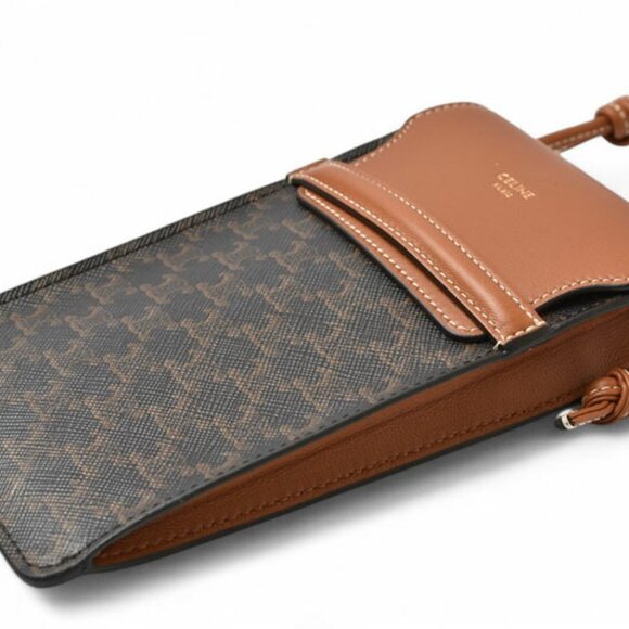 CELINE Brown 2C Shoulder Bag - Picture 3 of 11